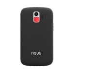 Telefon NOUS NS2422 Helper Dual SIM svart