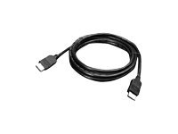 Lenovo – HDMI-kabel – HDMI hane till HDMI hane – 2 m – för IdeaPad 1 14  5 Pro 14  ThinkCentre M80t Gen 3  ThinkCentre neo 50  V15 IML  V50t Gen 2-13