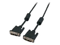 MicroConnect – DVI-kabel – enkel länk – DVI-D (hane) till DVI-D (hane) – 3 m