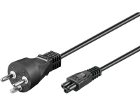 Bilde av Microconnect - Strømkabel - Type K (han) Til Iec 60320 C5 - Ac 250 V - 2.5 A - 1.8 M - Sort