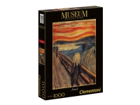Clementoni Museum Collection - Munch: The Scream - puslespill - 1000 deler Leker - Spill - Gåter