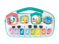 Clementoni Baby Animal Piano, Musikalsk instrument til lek og moro, 1,5 år, Flerfarget