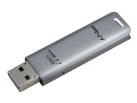 PNY Elite Steel - USB-flashstasjon - 128 GB - USB 3.1 PC-Komponenter - Harddisk og lagring - USB-lagring