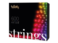 Twinkly Strings 600 LEDs Multicolor RGB - 48 meter/600 lys Smart hjem - Smart belysning - Smarte lamper - Lette lenker