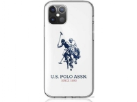 Bilde av Deksel Us Polo Assn Us Polo Ushcp12ltpuhrwh Iphone 12 Pro Max 6,7 Tommer Hvit/hvit Glanset Stor Logo