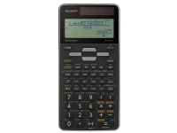 Sharp EL-W506T, Lomme, Skjerm, 16 sifre, Batteri/Solcelle, Sort, Grå Kontormaskiner - Kalkulatorer - Tekniske kalkulatorer