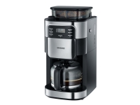 SEVERIN KA 4810 - Kaffemaskin - 10 kopper - rustfritt stål / svart Kjøkkenapparater - Kaffe - Kaffemaskiner