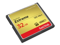Bilde av Sandisk Extreme - Flashminnekort - 32 Gb - 567x - Compactflash