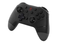 DELTACO GAMING GAM-103 – Spelkontroll – trådlös – Bluetooth – svart – för PC Nintendo Switch Android