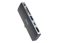Anker PowerExpand Direct 6-in-1 USB-C PD Media Hub – Dockningsstation – USB-C – HDMI – för Apple 11-inch iPad Pro (1:a generation 2a generation)  12.9-inch iPad Pro