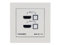 Kramer WP-211T/EU-80/86(W) - Video/lyd-forlenger - HDBaseT - opp til 70 m TV, Lyd & Bilde - Annet tilbehør - Audio & Video Forlenger