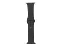 eSTUFF – KlocKräm för smart klocka – svart – för Apple Watch (38 mm 40 mm)