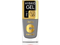 Delia Delia Cosmetics Coral Hybrid Gel Nail enamel No. 59 Steel 11ml