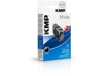 KMP H108 – 15 ml – svart – compatible – bläckpatron (alternativ för: HP 364 HP CB316EE) – för HP Deskjet 35XX  Photosmart 55XX 55XX B111 65XX 65XX B211 B110 Wireless B110