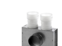 NilAir inlopps- och utloppslåda – Låg låda för ventil ø125 2 st