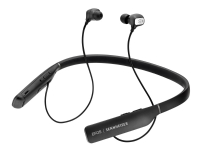 EPOS I SENNHEISER ADAPT 460T - Ørepropper med mikrofon - i øret - nakkebånd - Bluetooth - trådløs - aktiv støydemping - svart med sølv - Certified for Microsoft Teams TV, Lyd & Bilde - Hodetelefoner & Mikrofoner