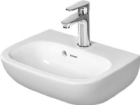 Bilde av Duravit 07054500002, Veggmontert Vask, Keramisk, Hvit, 450 Mm