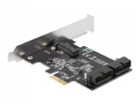 Delock PCI Express Card to 2 x internal USB 3.0 Pin Header – USB-adapter – PCIe 2.0 – USB 3.0 (internt) x 2