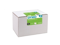 Bilde av Dymo Shipping / Name Badge Labels - Adhesiv - Hvit - 54 X 101 Mm 2640 Etikett(er) (12 Rull(er) X 220) Frakt/navneskiltetiketter - For Dymo Labelwriter 320, 330 Turbo, 400, 400 Twin Turbo, 450, 450 Twin Turbo, Se450