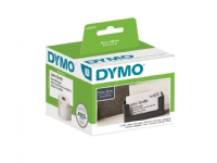 Namnskylt DYMO 51x89mm 300 st/rulle icke självhäftande – (300 st)