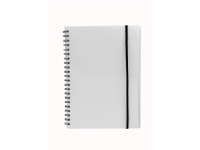 Notesbog A4 plast med spiralryg transparent Papir & Emballasje - Blokker & Post-It - Blokker