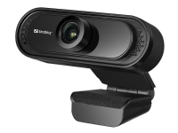 Sandberg Saver - Nettkamera - farge - 2 MP - 1920 x 1080 - 1080p - lyd - USB 2.0 PC tilbehør - Skjermer og Tilbehør - Webkamera