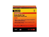 3M Rubber Mastic Tape, 2 stykker, Svart, Gummi, 500 V, RoHS 2011/65/EU, 3 m Papir & Emballasje - Emballasjeteip - Emballasjeteip