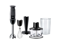 Braun MultiQuick 5 MQ 5237 BK, Nedsænkning blender, 0,5 L, Knusning af is, 1,2 m, 1000 W, Sort Kjøkkenapparater - Kjøkkenmaskiner - Blendere