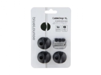 Bluelounge CableDrop XL Säkerhetsankare Svart 3 styck Compatible with large cords. Choose the appropriate size for the number of cords you’re securing.