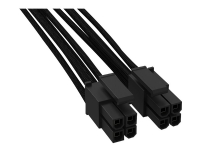 Bilde av Be Quiet! Cc-4420 Power Cable - 0,45 M - 8-pin(4+4) - Eps12v - 8-pin(4+4) - Eps12v - Hanstik/hanstik - Lige / Lige