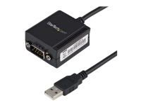 Bilde av Startech.com Usb To Serial Adapter - 1 Port - Usb Powered - Ftdi Usb Uart Chip - Db9 (9-pin) - Usb To Rs232 Adapter (icusb2321f) - Seriell Adapter - Usb - Rs-232 - Svart