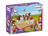 Schleich HorsCl Hannas west ridindg set