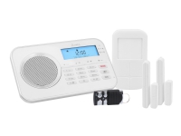 OLYMPIA Protect 9868 - Hjemmesikkerhetssystem - trådløs - Mobiltelefon - 868.5 MHz - hvit Smart hjem - Sikkerhet - Innbruddsalarmer