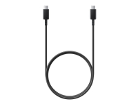 Samsung EP-DN975 – USB-kabel – USB-C (hane) till USB-C (hane) – USB 2.0 – 1 m – USB-strömleverans (5A 100W) – svart – för Galaxy Note10 Note10+ Note10+ 5G