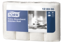 Bilde av Køkkenrulle Tork Extra Soft 3-lags K1 Hvid 12,2m - (48 Ruller Pr. Pakke)