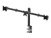 Bilde av Iiyama Ds1003c-b1 - Stativ - Justerbar Arm - For 3 Skjermer - Svart - Skjermstørrelse: 10-27 - Skrivebordsstativ