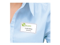HERMA Special Name labels - Selv-adhesiv - hvit/rød - 80 x 50 mm 200 etikett(er) (20 ark x 10) etiketter til navneplater