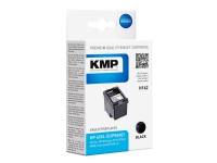 KMP H162 - 12 ml - svart - kompatibel - blekkpatron (alternativ for: HP 62XL, HP C2P05AE) - for HP ENVY 55XX, 56XX, 76XX Officejet 200, 250, 57XX, 8040 Skrivere & Scannere - Blekk, tonere og forbruksvarer - Blekk