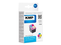 KMP H163 - 11.5 ml - farge (cyan, magenta, gul) - kompatibel - blekkpatron (alternativ for: HP 62XL, HP C2P07AE) - for HP ENVY 55XX, 56XX, 76XX Officejet 200, 250, 57XX, 8040 Skrivere & Scannere - Blekk, tonere og forbruksvarer - Blekk
