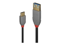 Lindy Black Line - USB-kabel - 24 pin USB-C (hann) til USB-type A (hunn) - USB 3.1 Gen 2 - 15 cm PC tilbehør - Kabler og adaptere - Datakabler