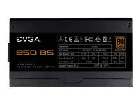 EVGA 850 B5 – Nätaggregat (intern) – ATX12V / EPS12V – 80 PLUS Bronze – AC 100-240 V – 850 Watt
