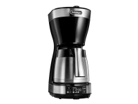 De’Longhi ICM16731 – Kaffemaskin – 10 koppar – silver/svart