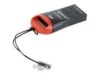 Gembird - Kortleser (TransFlash, microSD, microSDHC) - USB 2.0 Foto og video - Foto- og videotilbehør - Kortlesere