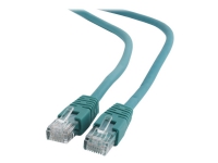 Cablexpert - Koblingskabel - RJ-45 (hann) til RJ-45 (hann) - 25 cm - UTP - CAT 6 - formstøpt, flertrådet - grønn PC tilbehør - Kabler og adaptere - Nettverkskabler