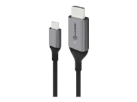 ALOGIC Ultra – Kabel för video / ljud – USB-C hane till HDMI hane – 2 m – skärmad – rymdgrå – stöd för 4K