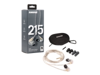 Shure SE215-CL-EFS - Sound Isolating - ørepropper - i øret - kablet - 3,5 mm jakk - lydisolerende - blank TV, Lyd & Bilde - Hodetelefoner & Mikrofoner