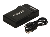 Duracell DRO5941 Replacement Olympus LI-50B USB Charger - Batterilader - svart - for Olympus D-785, TG-860 Stylus Tough TG-810, 860, 870 Stylus Traveller SZ-17 Tough TG-625 Elektrisitet og belysning - Batterier - Batteriladere