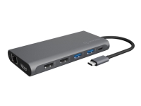 RaidSonic ICY BOX IB-DK4050-CPD – Dockningsstation – USB-C – HDMI DP – GigE