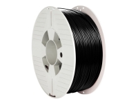 Ordrett - Sort, RAL 9017 - 1 kg - 335 m - PLA-filament (3D) Skrivere & Scannere - Blekk, tonere og forbruksvarer - 3D-printer forbruksvarer
