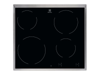 Electrolux Inspiration EHF16240XK – Keramisk häll – 4 kokplattor – Fördjupning – bredd: 56 cm – djup: 49 cm – svart